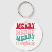 Frohe Weihnachten Schlüsselanhänger (Rückseite)