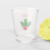 Frohe Weihnachten Schnapsglas (Rückseite)