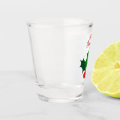 Frohe Weihnachten Schnapsglas (Links)