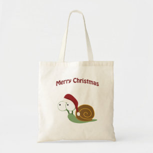 Frohe Weihnachten! Schnecke Tragetasche
