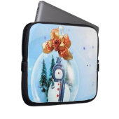 Frohe Weihnachten Schnee_funda_10 Laptopschutzhülle (Vorne Rechts)