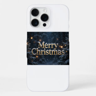Frohe Weihnachten Schnee iPhone 16 Pro Max Hülle