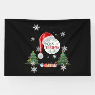 Frohe Weihnachten Schnee Kollektion 4x6 Vinylbanne Banner