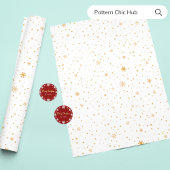 Frohe Weihnachten Schneeflocke Elegant Modernes Ro Runder Aufkleber