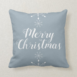FROHE WEIHNACHTEN! Schneeflocke-Kissen Kissen
