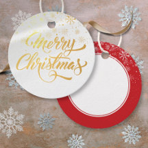Frohe Weihnachten Schneeflocken Personalisiert