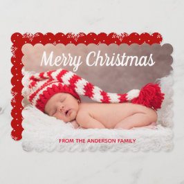 Frohe Weihnachten Schneeflocken Weihnachten Foto