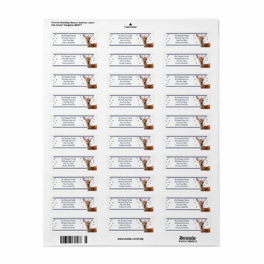 Frohe Weihnachten - Schneehuhn (Vorne)