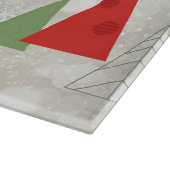 Frohe Weihnachten Schneidebrett (Ecke)