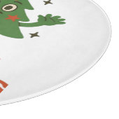 Frohe Weihnachten Schneidebrett (Ecke)