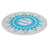 frohe Weihnachten Schneidebrett (Ecke)