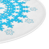 frohe Weihnachten Schneidebrett (Ecke)