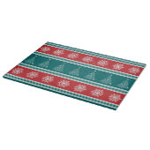Frohe Weihnachten Schneidebrett (Ecke)