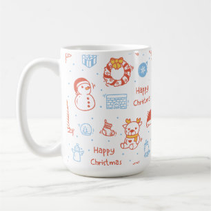 Frohe Weihnachten & schöne Feiertage Winter Person Kaffeetasse