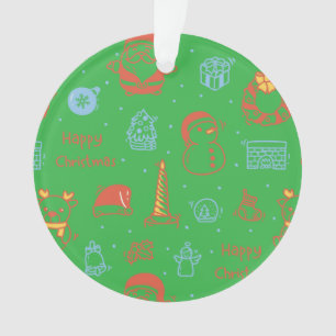 Frohe Weihnachten & schöne Feiertage Winter Person Ornament