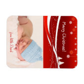 Frohe Weihnachten schöne Geschenke Magnet (Horizontal)