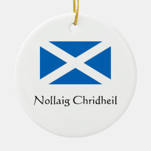 Frohe Weihnachten Schottland Ornament