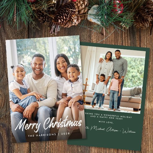Frohe Weihnachten Schrift Foto