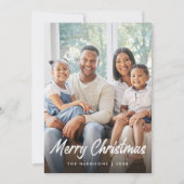 Frohe Weihnachten Schrift Foto Collage (Vorderseite)
