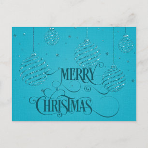 FROHE WEIHNACHTEN Schrift Weihnachten  Postkarte
