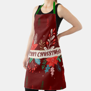 Frohe Weihnachten Schürze