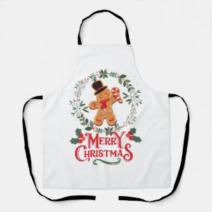 Frohe Weihnachten Schürze