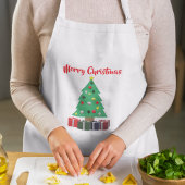 Frohe Weihnachten Schürze