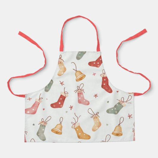 Frohe Weihnachten! Schürze (Vorderseite)