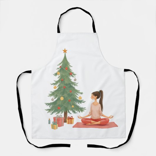 Frohe Weihnachten! Schürze (Vorderseite)