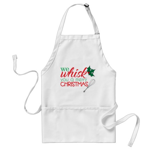 Frohe Weihnachten Schürze (Vorne)