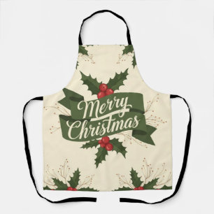 Frohe Weihnachten Schürze