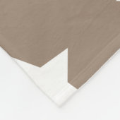 Frohe Weihnachten, schwarze Frau, rote Weihnachtsm Fleecedecke (Ecke)