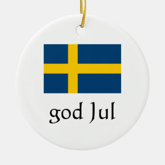 Frohe Weihnachten Schwedische Ornament