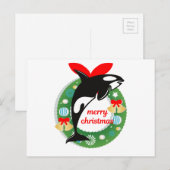 frohe weihnachten Schwertwal (Vorne/Hinten)
