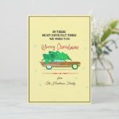 Frohe Weihnachten schwierigste Zeiten Creme festli (Stehend Vorderseite)