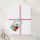 Frohe Weihnachten Scribble Elmo Geschenkanhänger (Mit Garn)