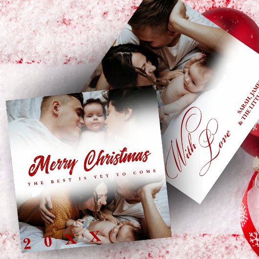 Frohe Weihnachten Script 3 Collage Multi Foto