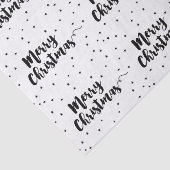 Frohe Weihnachten - Script Typografie und Sterne Seidenpapier (Ausschnitt)