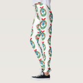 frohe Weihnachten Seepferd Leggings (Links)