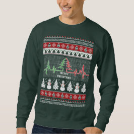 Frohe Weihnachten sei Evergreen im Herzen Sweatshirt