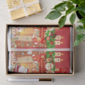 Frohe Weihnachten  Seidenpapier (Geschenk)