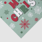 Frohe Weihnachten Seidenpapier (Ausschnitt)