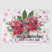 Frohe Weihnachten! Seidenpapier (Vorderseite)