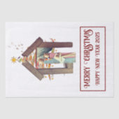 Frohe Weihnachten! Seidenpapier (Vorderseite)