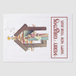 Frohe Weihnachten! Seidenpapier