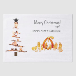 Frohe Weihnachten! Seidenpapier