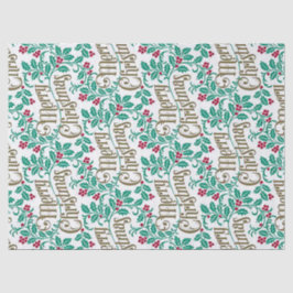 "Frohe Weihnachten" Seidenpapier