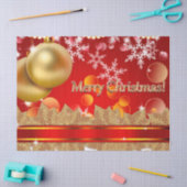 Frohe Weihnachten Seidenpapier (Basteln)