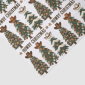Frohe Weihnachten Seidenpapier (Detail)