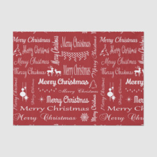 Frohe Weihnachten Seidenpapier